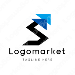 Sとsと矢印のロゴ
