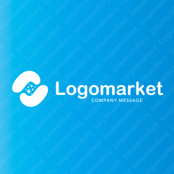 手と幸運と繋がりのロゴ