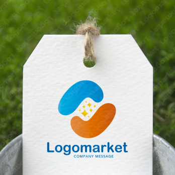 Aとaと虹のロゴ