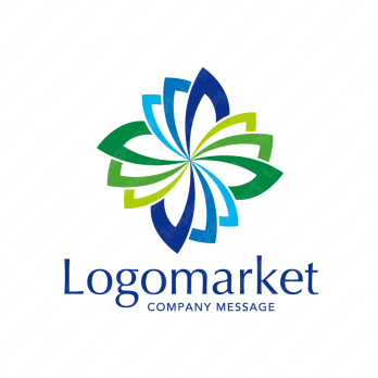 翼と四つ葉と清潔のロゴ