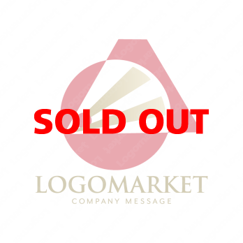 富士山と和食と日本のロゴ