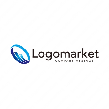 翼と循環とエネルギーのロゴ