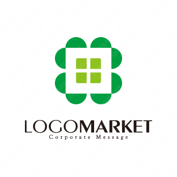 優しいと漢字の田と安心のロゴ