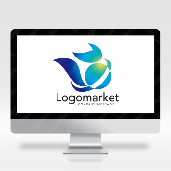 狐と宇宙とユニークのロゴ