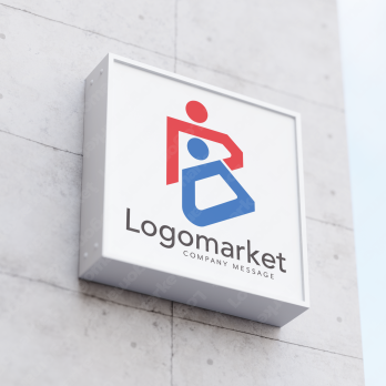 Aとaと虹のロゴ