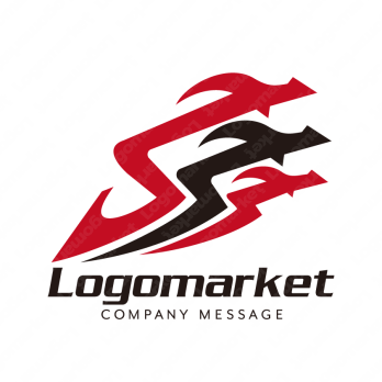 ドラゴンとSと3のロゴ