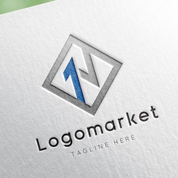 Nと1とナンバーワンのロゴ