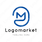 Mと耳と耳鼻咽喉科のロゴ