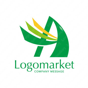 Aと翼と飛翔のロゴ