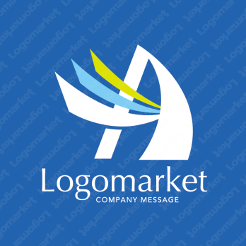 Aと翼と飛翔のロゴ