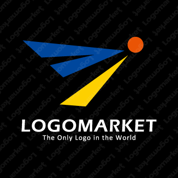 飛行と流星と目標のロゴ