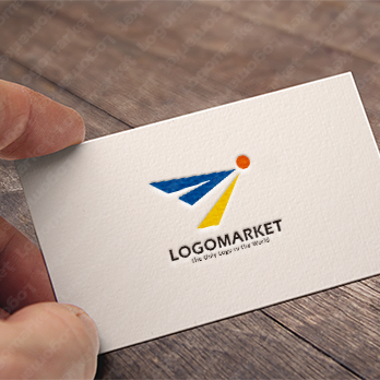 飛行と流星と目標のロゴ