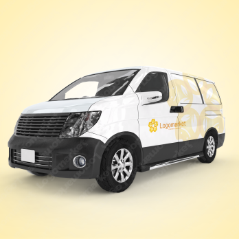 笑顔と花と温かいのロゴ