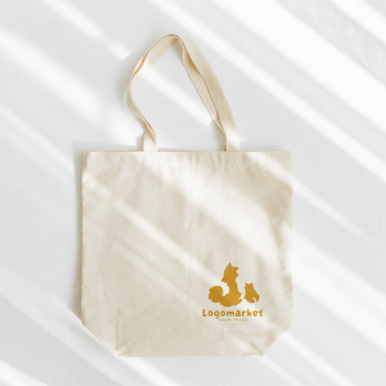 犬とdogとかわいいのロゴ