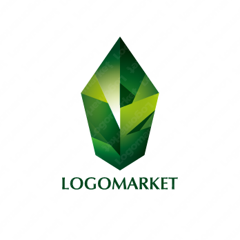 自然と宝石とナチュラルのロゴ