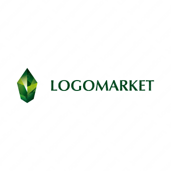 自然と宝石とナチュラルのロゴ