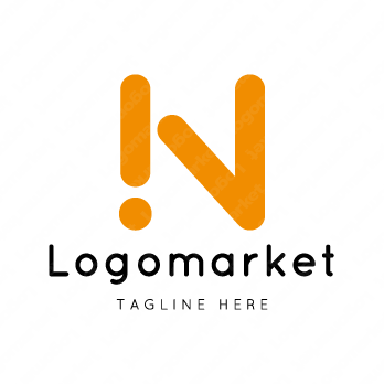 Nとビックリマークと感嘆符のロゴ