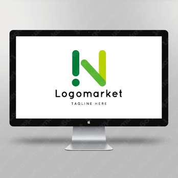 Nとビックリマークと感嘆符のロゴ