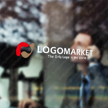 共存とパートナーと融合のロゴ