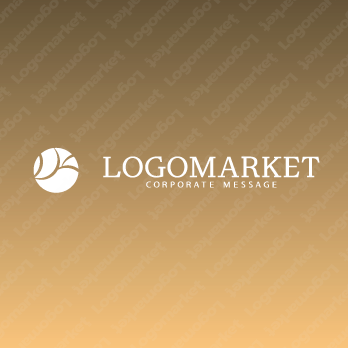 軽快と軽やかと球体のロゴ