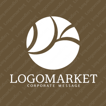 軽快と軽やかと球体のロゴ