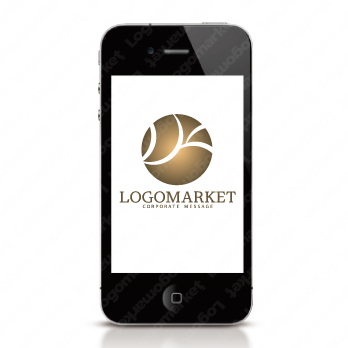 軽快と軽やかと球体のロゴ