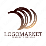 とめどないと続くと抽象のロゴ