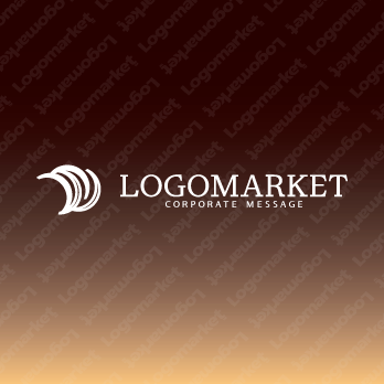 とめどないと続くと抽象のロゴ