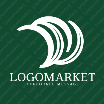 とめどないと続くと抽象のロゴ