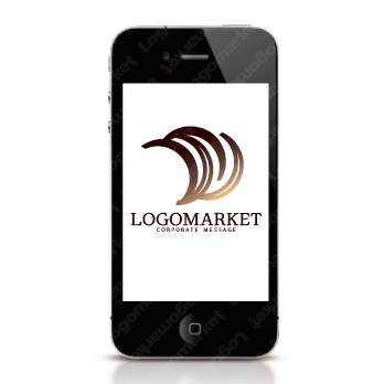 とめどないと続くと抽象のロゴ