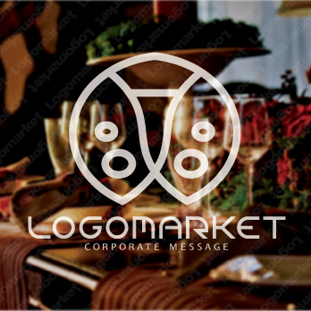 酒と炭酸とドリンクのロゴ