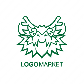 龍と中国と和のロゴ