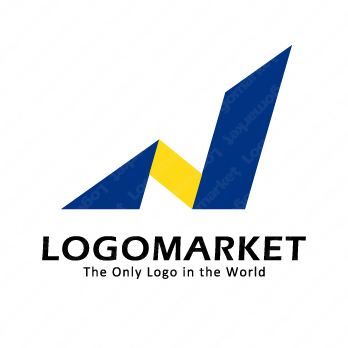 チャートと成長と建物のロゴ