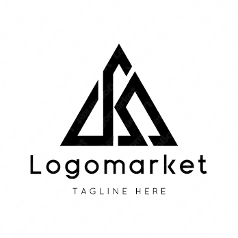 Kとkと山のロゴ