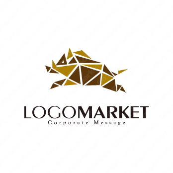 イノシシとダッシュとパワフルのロゴ