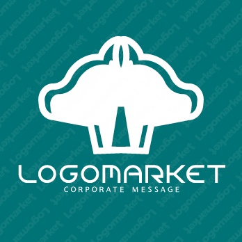 木と自然と緑のロゴ