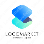 イニシャルとカーブとやわらかいのロゴ