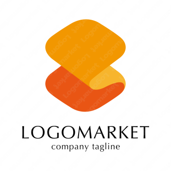 イニシャルとカーブとやわらかいのロゴ