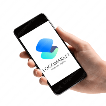 Aとaと虹のロゴ