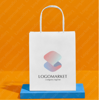 イニシャルとカーブとやわらかいのロゴ