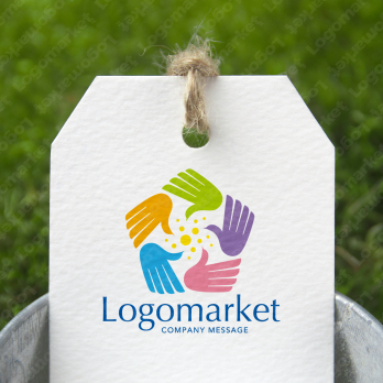 Aとaと虹のロゴ