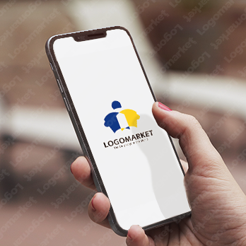 Aとaと虹のロゴ