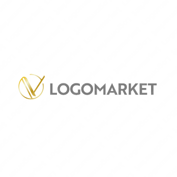 信頼と円とVのロゴ