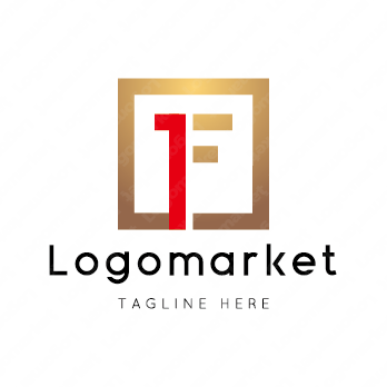 Fと1とナンバーワンのロゴ