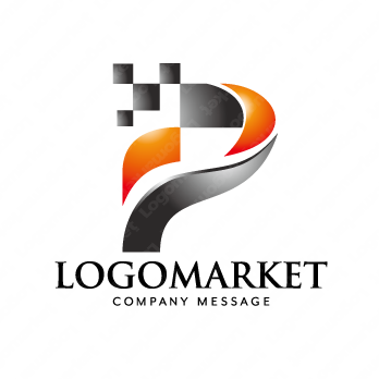 Pと先進的とテクニカルのロゴ