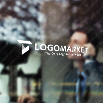 エッジと組み立てと方向性のロゴ