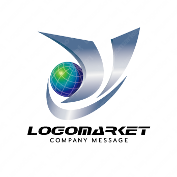 Yと地球と鉄のロゴ