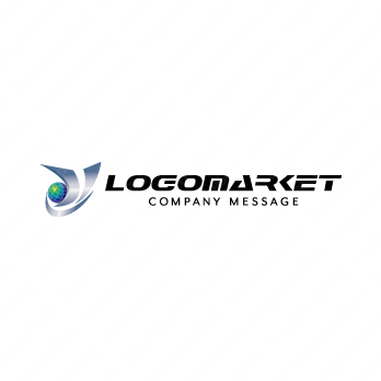 Yと地球と鉄のロゴ