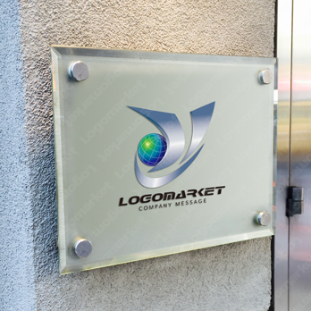 Yと地球と鉄のロゴ