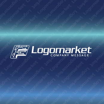 Fと機械的と電子回路のロゴ